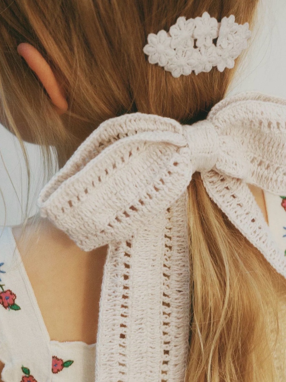 Zara two pack of crochet clips
